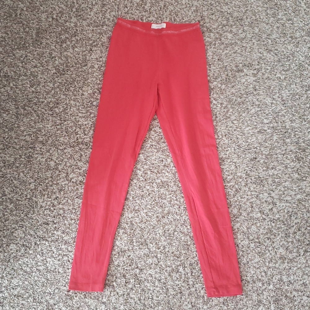 Mango bright red pants